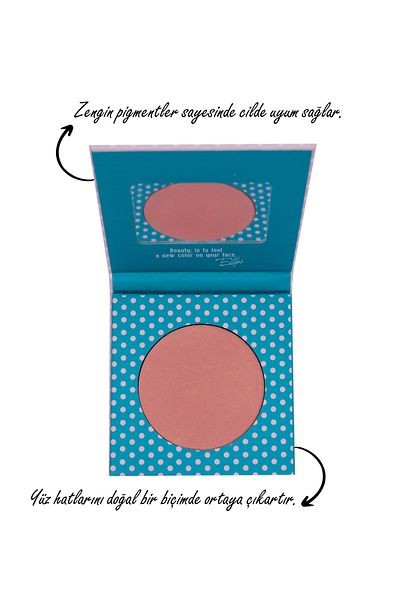 The Pink Ellys Compact Blusher Chocoholic