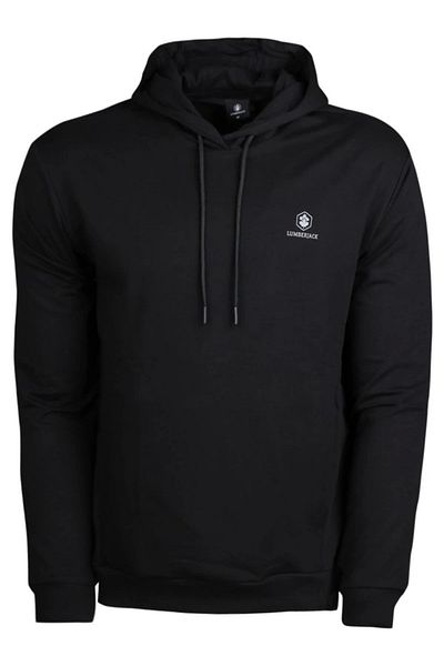 lumberjack M-sn73 Basic Hoodie 3 Fx Black 101349642