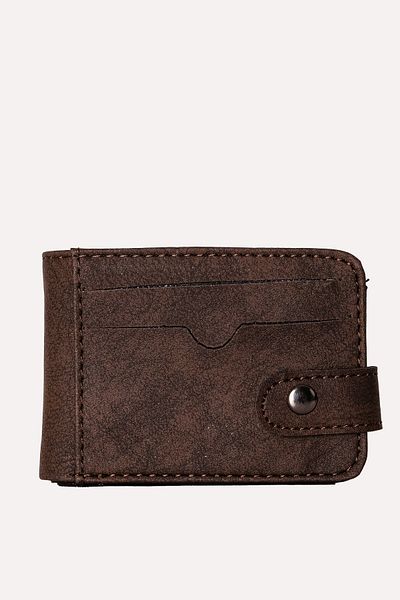 MKM MAN Nubuck And Genuine Leather Card Holder/Wallet
