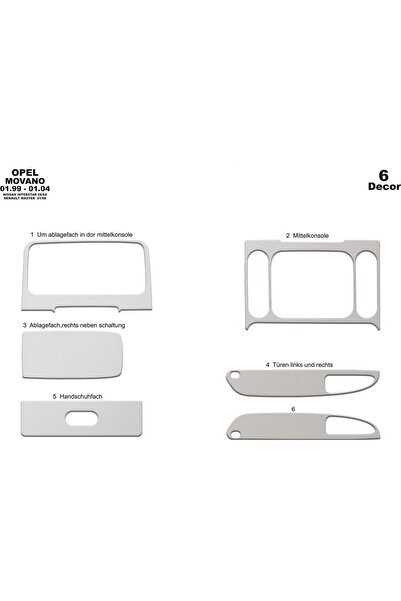 meriç cockpit design ميريتش ®   نيسان انترستار توربيدو امامي مطلي الومنيوم 6 ...