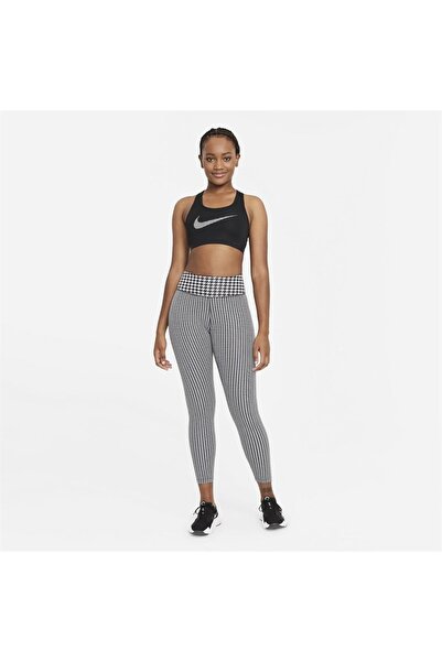 Nike Dri-fit One Icon Clash Mid-rise 7/8 Printed Kadın Tayt Dd4563-100