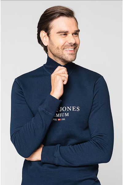 Jack & Jones Erekek Half Zipper Sweatshirt - 12218291
