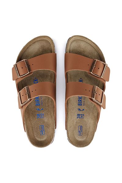 Birkenstock Pantolette
 - Braun - Flacher Absatz