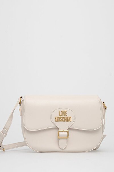 Love Moschino Shoulder Bag - Beige - Plain