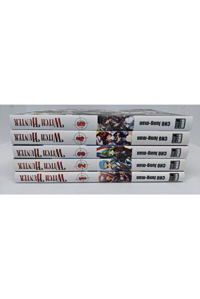 Marmara Çizgi Cadı Avcısı Witch Hunter 1 - 2 - 3 - 4 - 5 Cilt Set  Manga Cho ...