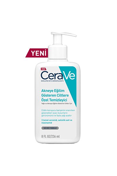 CeraVe Yağlı Ve Düzensiz Ciltler Için Yıkama Jeli 236 Ml