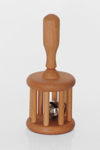 tiny wood خشخيشة أطفال خشبية عضوية، خشخيشة أطفال طبيعية