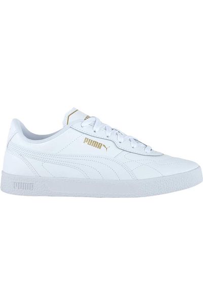 Puma Unisex White Sneaker -383919-01 Club Zone