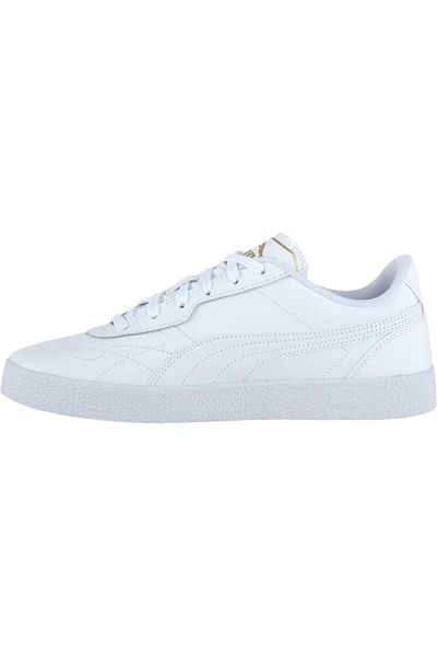 Puma Unisex White Sneaker -383919-01 Club Zone