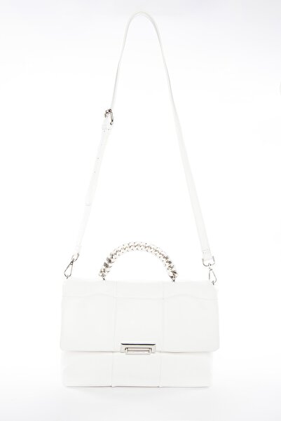 ÇÇS Point Knitted Strap Crossbody Women's Shoulder Bag