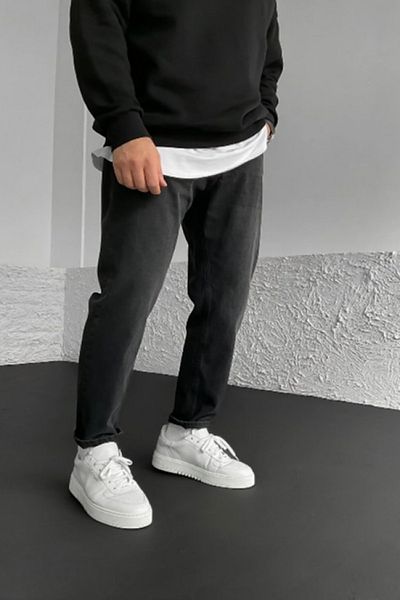 BDRMAN Boyfriend Black Grind Jeans