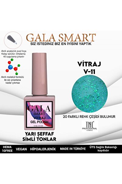 gala smart Vitraj Özel Seri Kalıcı Oje Çeşitleri 10 Ml (tnlturkiye Merkez)