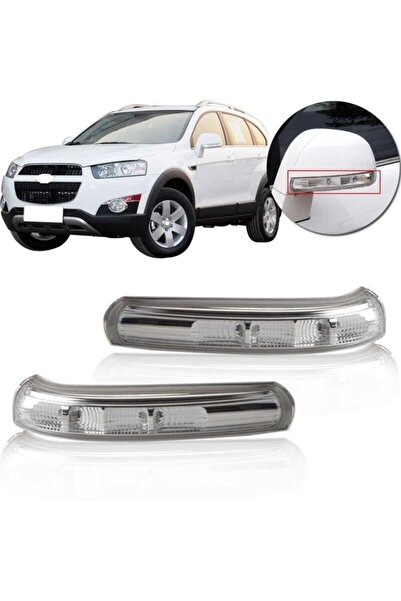 Genel Markalar Chevrolet Captıva Sol Ayna Sinyali (LED BEYAZ IŞIK) 96819767