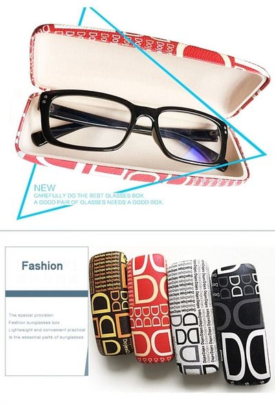 Elya Red Ducke Glasses Box with Gardelli