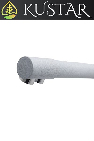KUSTAR Gray Granite Coated Kitchen Sink Faucet with 3 Way Purification Outlet