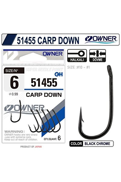 Owner 51455 Carp Down Sazan Iğnesi