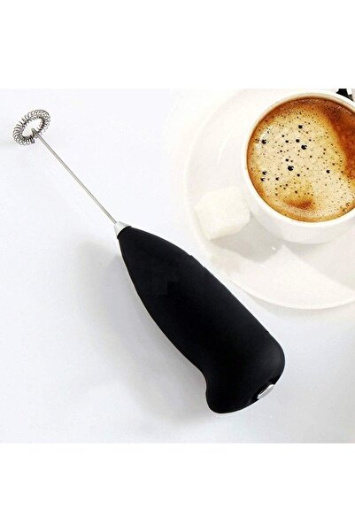 REVA Mini Mikser Kahve Süt Köpürtücü Karıştırıcı Cappucino Mixer Pilli Çırpıcı