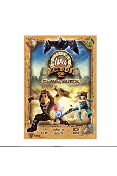 Tiglon Max Maceraları 2: Krallığa Yolculuk Dvd Orjinal Ambalajında Bandrollü