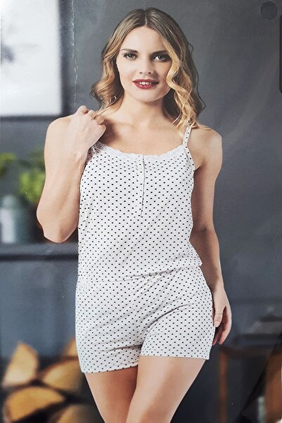 Hepsine Rakip Salopetă cu bretele cu frânghie inimă de damă cu pantaloni scur...