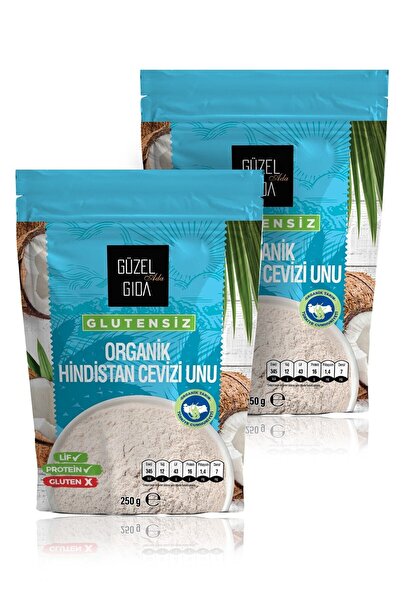 Güzel Ada Gıda Organik Hindistan Cevizi Unu 2x250 gr (GLUTENSİZ)