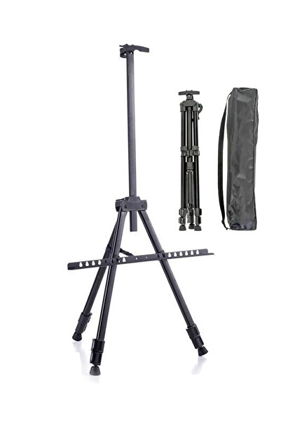 ACUTO Metal Şövale Çantalı Şövale Ayarlanabilir Şövale 3 Ayaklı Şövale