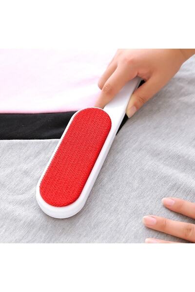 Duffa Κόκκινη βούρτσα καθαρισμού ρούχων διπλής όψης, για την απομάκρυνση της ...