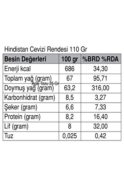 Güzel Ada Gıda Organik Hindistan Cevizi Rendesi 2x110 gr