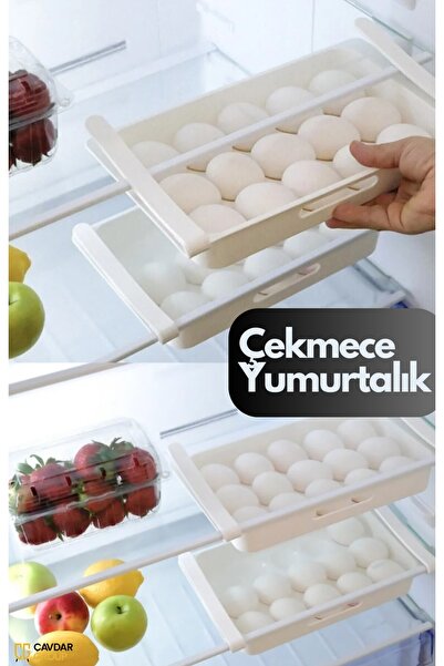 Çavdar Group Pratik Mandallı Yumurtalık Buzdolabına Uygun Çekmece Yumurtalık ...