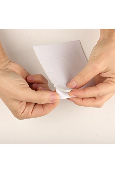 Miningaa 32 قطعة شريط إسفنجي مزدوج الجوانب، وسادة قوية، شريط لاصق مزدوج الجوانب، أبيض