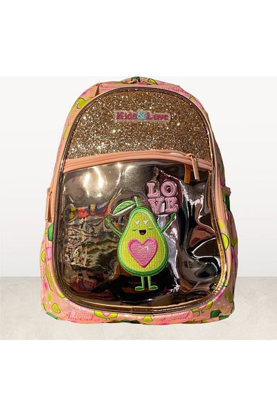 KAUKKO Rucsac Love Mirrored Stone