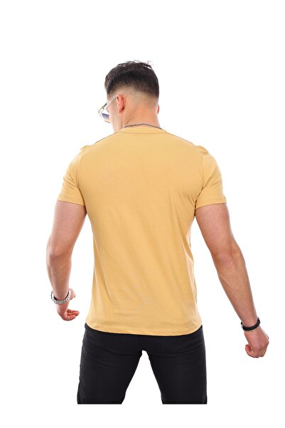 Kozik Ανδρικά μπλουζάκια Ανδρικά μπλουζάκια με λαιμόκοψη πολλαπλών κανονικών κοψίματος 100% βαμβακερά Πακέτο με 3 μπλουζάκια