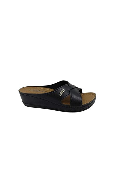 Zerhan 1852 Жіночі чорні тапочки для щоденного використання