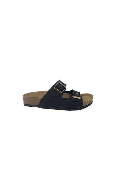 Zerhan 1256 Unisex Μαύρες Παντόφλες Καθημερινής Χρήσης