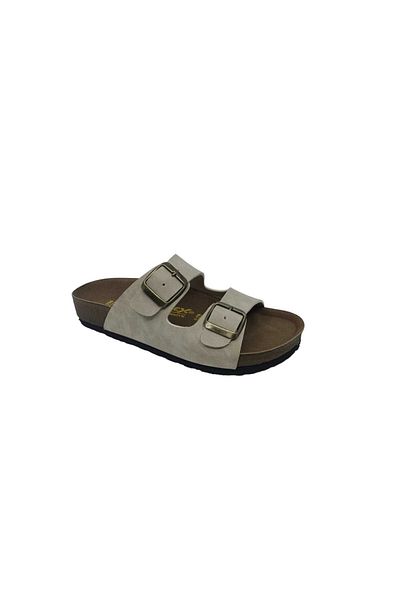 Zerhan 1256 Παντόφλες Unisex Beige Καθημερινής Χρήσης