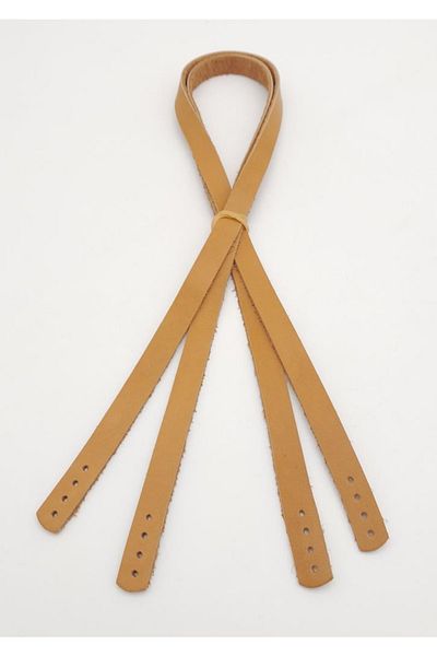 angel çanta aksesuar Λαβή τσάντας από γνήσιο δέρμα 70x1,2 cm ανοιχτό μαύρισμα