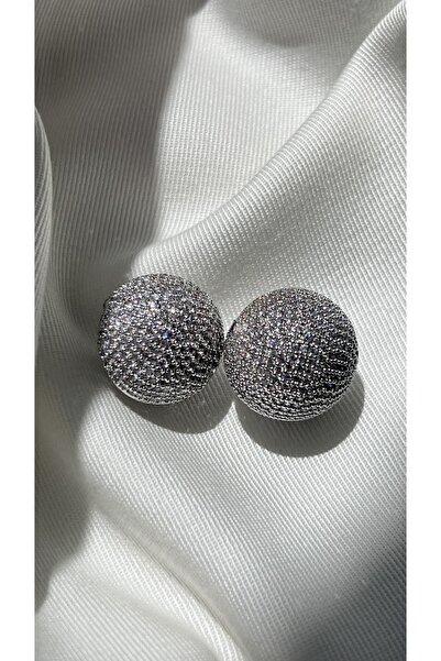 Vi store Silver Ball Küpe