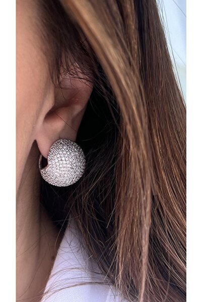 Vi store Silver Ball Küpe