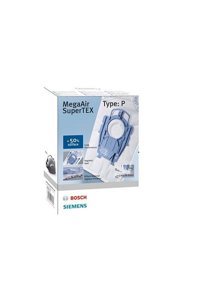 NETAVANTAJ كيس غبار مكنسة كهربائية Ergomax - Bosch Siemens Typ P