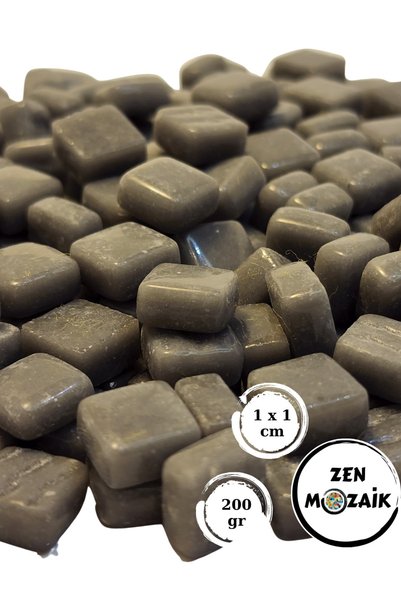Zen Mozaik Sanatsal Mozaik Çalışmalarınız Için 1 Cm Cam Mozaik Taşı - 10x10 M...