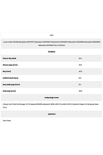 Form Metal Starter Gear Japanese 10 Teeth 8 Channels Full Milling Cutter (citro