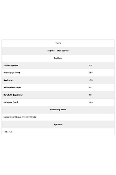 Form Metal 73678 Doblo 10 Channel 9 Teeth 7156780   Starter Gear