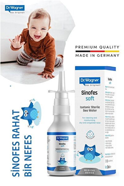 Dr Wagner Dr. Wagner Sinofes Soft Izotonik Steril Deniz Suyu 50 Ml