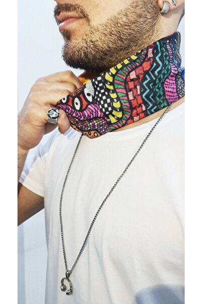 Boldy Buff Bandana Neck Collar Bandana Buff Neck Collar Patterned Buff Bandan...