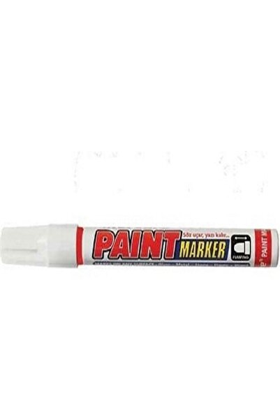 Mercure Paint Marker Silinmez Yazı Kalemi Metal Beyaz Renk Yazar