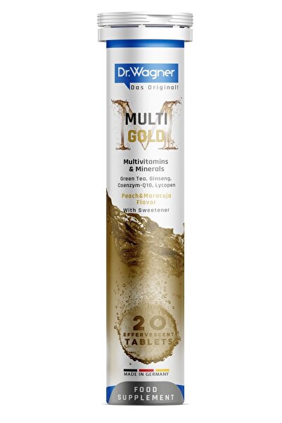 Dr Wagner Multi-gold Multivitamin+mineral 20 Efervesan Tablet