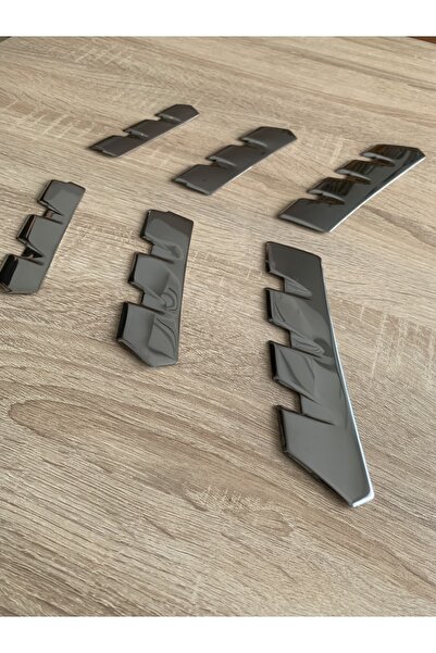 Seda Dizayn Oto Clio 5 Alt Ön Panjur 6 Parça 2019 > Paslanmaz Çelik