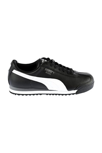 Puma Roma Basic Jr Negru-alb- Argintiu