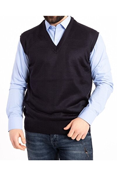 NACAR STORE Men's V-Neck - Thin Wool Knitwear Non-Pilling Sweater