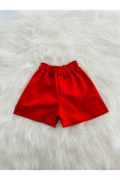 Moda Lina Solid Color Girls' Shorts