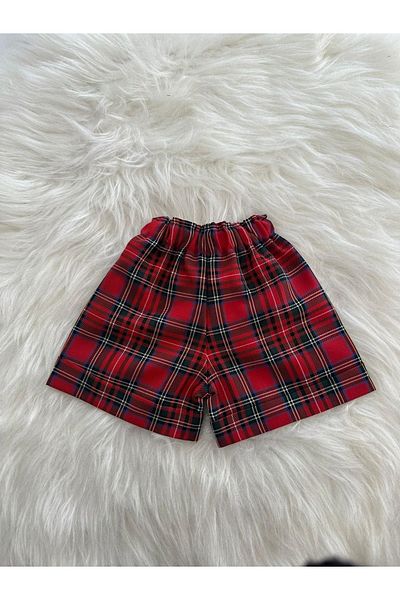 Moda Lina Plaid Shorts